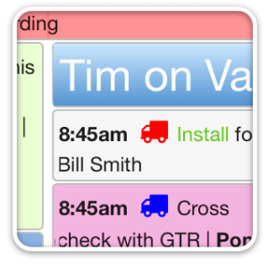 New Text Styles, Colors, and Icons in DayBack Calendar for FileMaker