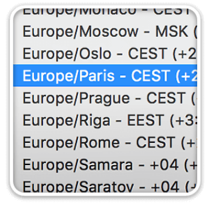 Switching Time Zones in FileMaker Using DayBack Calendar